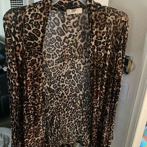 Cheetah Cardigan